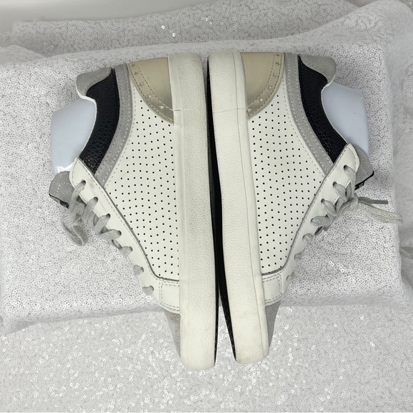 Vintage Havana gray suede with black and gold sneakers. - Picture 12 of 16